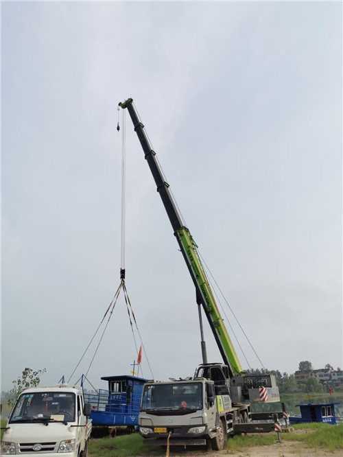 延平区桥梁建设吊装案例